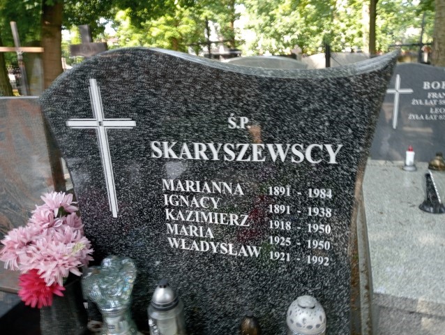 Maria Skaryszewska 1924 Piaseczno - Grobonet - Wyszukiwarka osób pochowanych