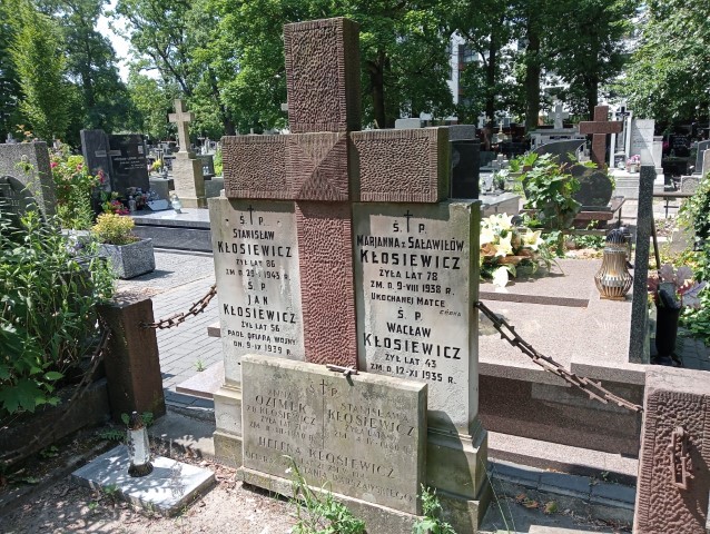 Stanisława Kłosiewicz Piaseczno - Grobonet - Wyszukiwarka osób pochowanych