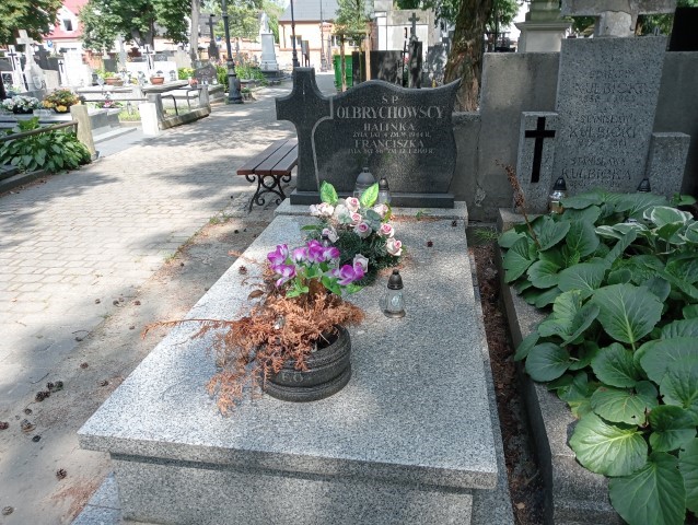 Grób Franciszka Olbrychowska